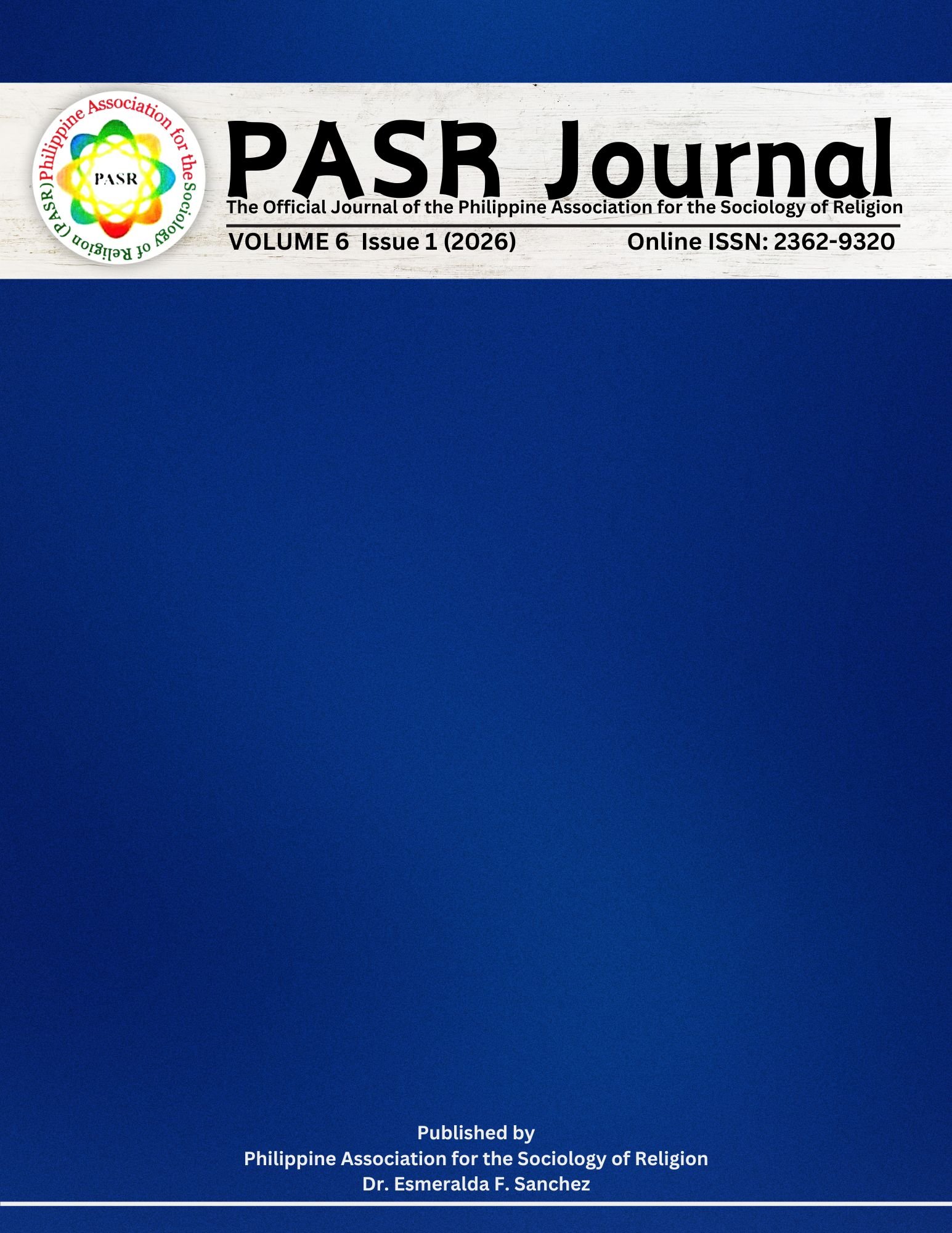 					View Vol. 6 No. 1 (2026): PASR Journal
				
